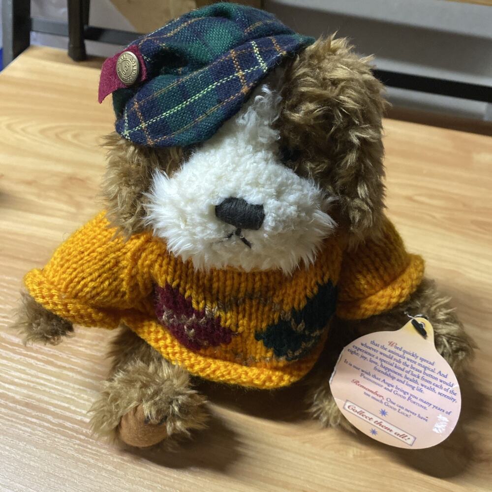 Brass Button Collectibles - Pickford Bears "Augie" Dog of Friendship-Jointed NWT